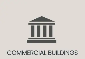 Ilustrovana slika za kategoriju komercijalni objekti na engleskom jeziku
