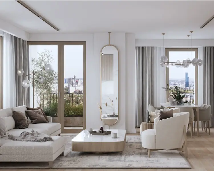 Unutrašnjost dnevnog boravka